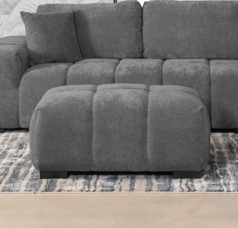 Octavia - Upholstered Rectangular Ottoman - JaxCo Furniture