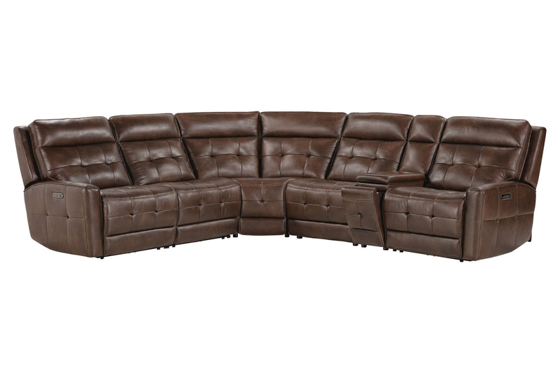 Canterbury - Zero Gravity Modular Power Reclining Sectional - JaxCo Furniture