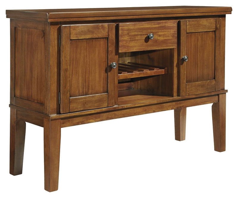 Ralene - Medium Brown - Dining Room Server - JaxCo Furniture