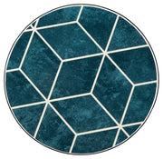 Clairbelle - Teal - Accent Table (Set of 2) - JaxCo Furniture