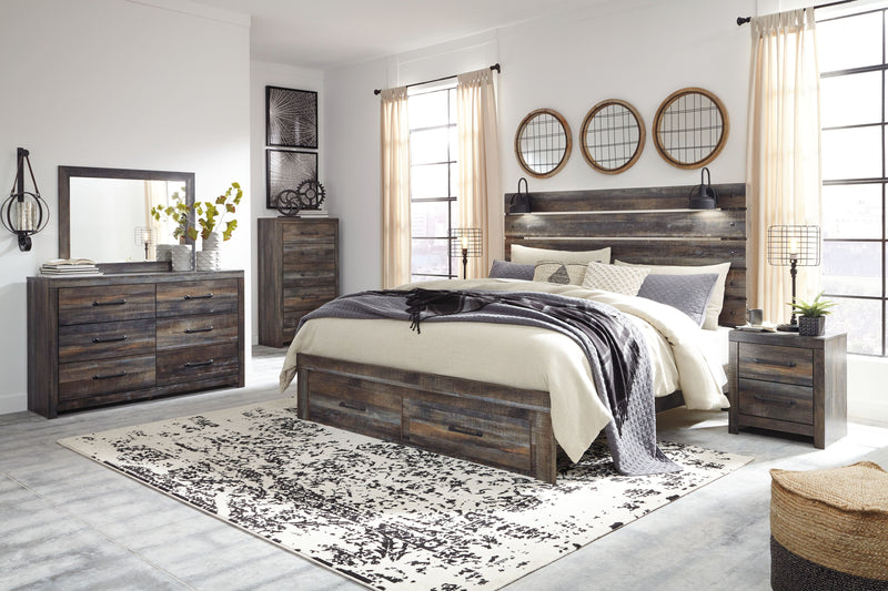 Drystan - Panel Bed - JaxCo Furniture