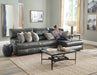 Como - 3 Piece Italian Leather Match Reclining Sofa - JaxCo Furniture