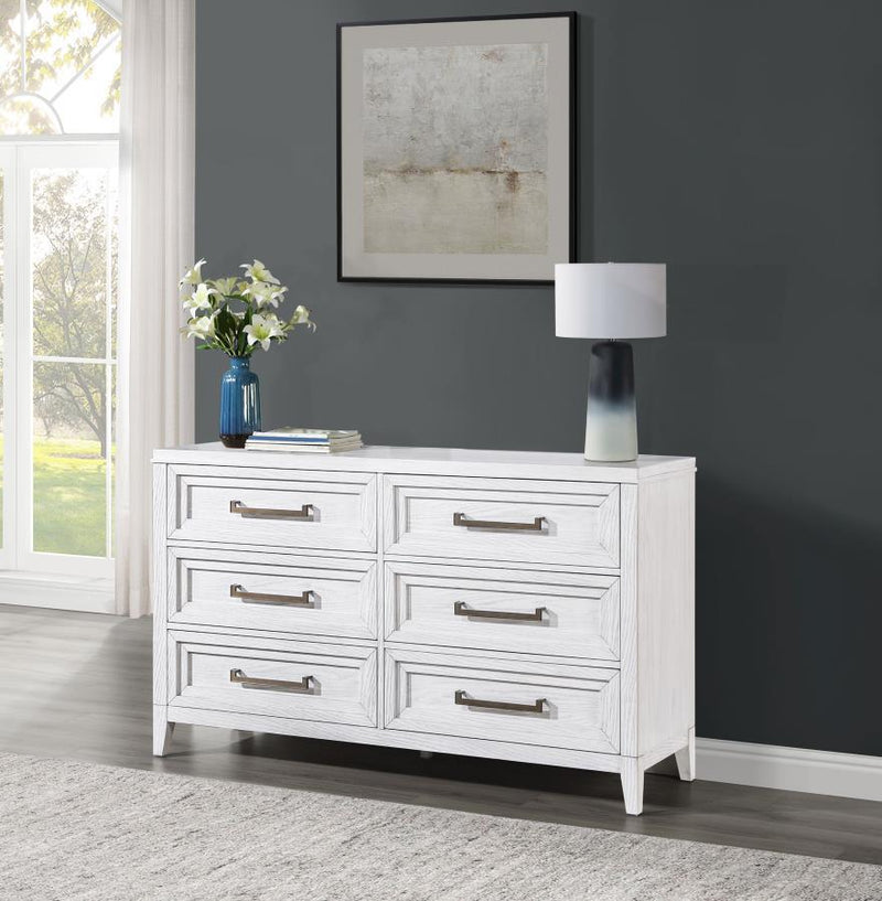 Marielle - 6-Drawer Bedroom Dresser - JaxCo Furniture