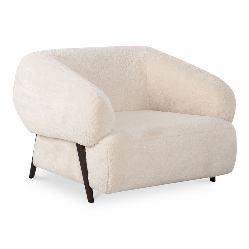 Devlin - Lounge Chair - Cream - JaxCo Furniture