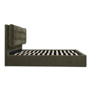 Sebastion - Queen Storage Bed - Green - JaxCo Furniture
