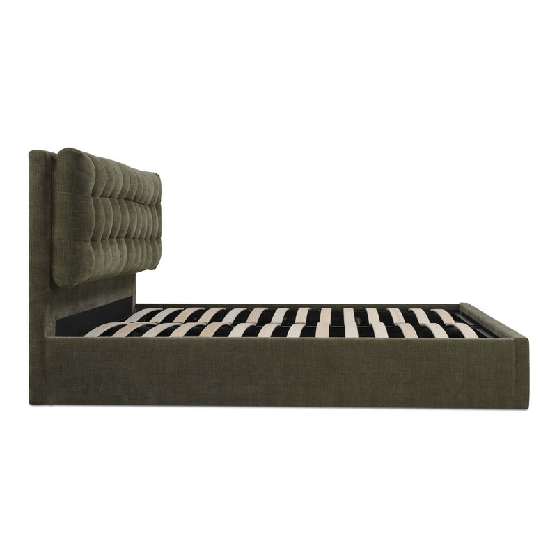 Sebastion - Queen Storage Bed - Green - JaxCo Furniture
