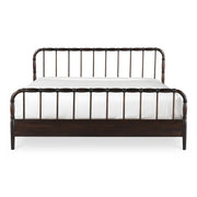 Vivian - Queen Bed - Dark Brown - JaxCo Furniture