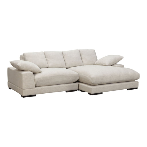 Plunge - Fabric Sectional - Beige - JaxCo Furniture