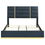 Ines - Fabric Upholstered Panel Bed - JaxCo Furniture