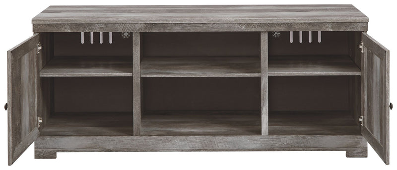 Wynnlow - TV Stand With Fireplace Option - JaxCo Furniture