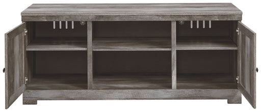 Wynnlow - TV Stand With Fireplace Option - JaxCo Furniture
