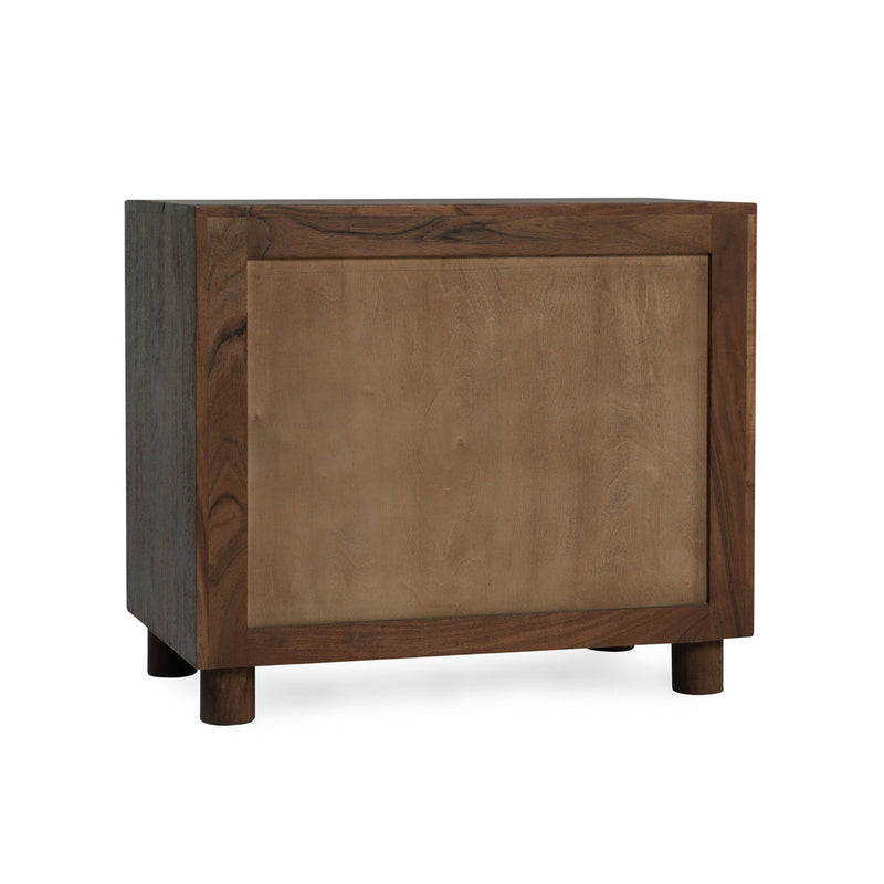 Jaxon - 2 Drawer Nightstand - Cocoa Brown - JaxCo Furniture