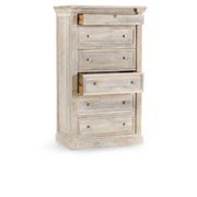 Adelaide - 6 Drawer Chest - Natural White Wash - JaxCo Furniture