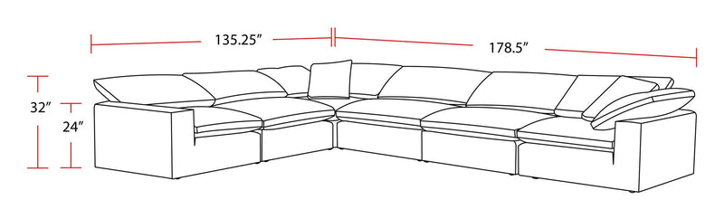 Exhale - Modular Group A - JaxCo Furniture