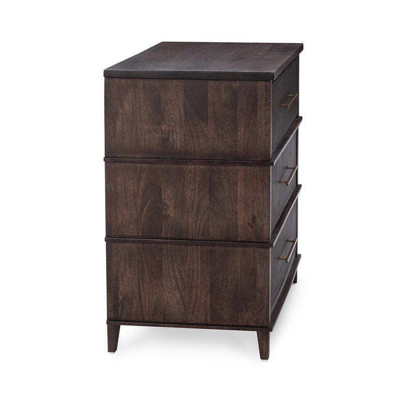 Westlake - 3 Drawers Chest - Kona Brown - JaxCo Furniture