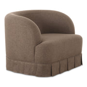 Maren - Swivel Chair - Dark Brown - JaxCo Furniture