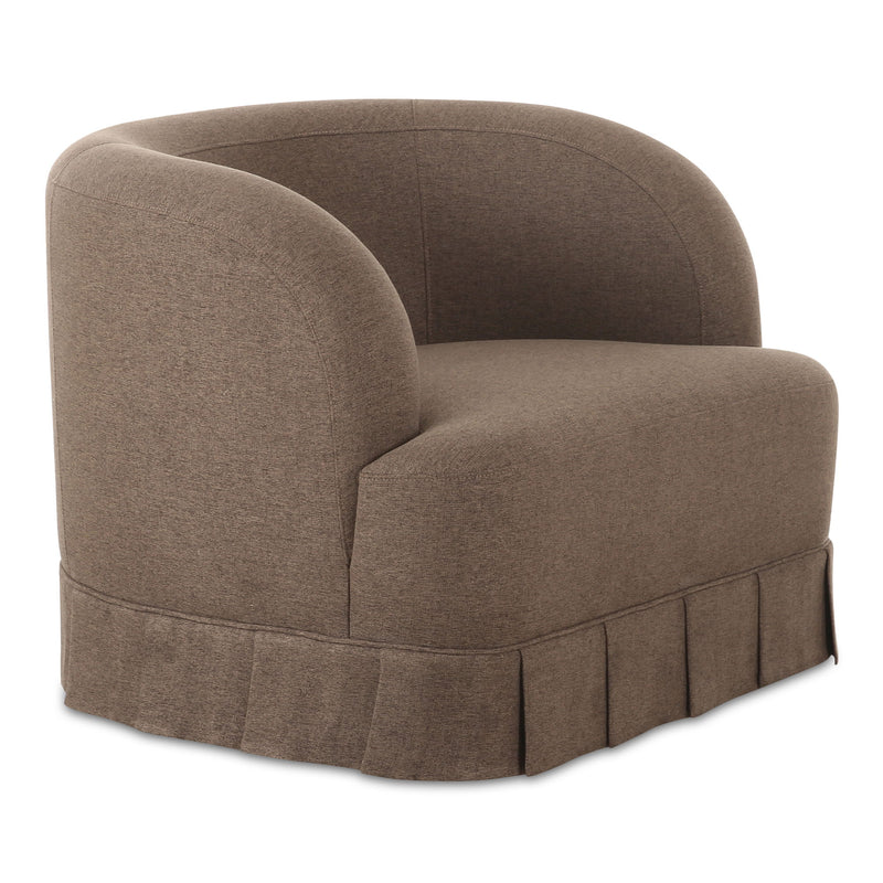 Maren - Swivel Chair - Dark Brown - JaxCo Furniture