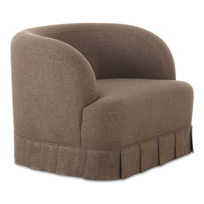 Maren - Swivel Chair - Dark Brown