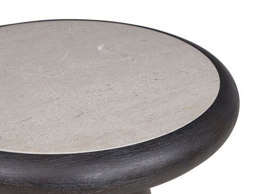 Bracken - French Black - Round End Table - JaxCo Furniture