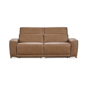 Kadon - Leather Power Recliner Sofa - Camel - JaxCo Furniture
