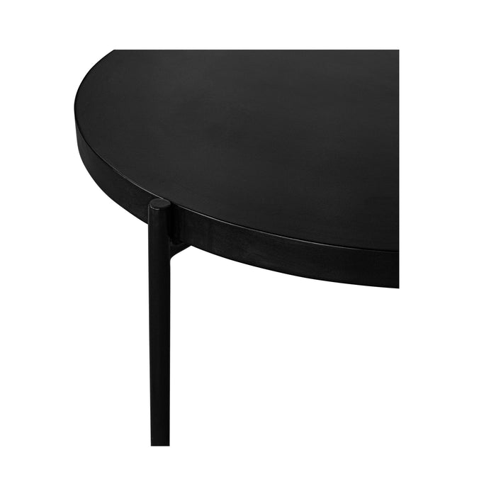 Mendez - Outdoor Coffee Table - Matt Black - JaxCo Furniture