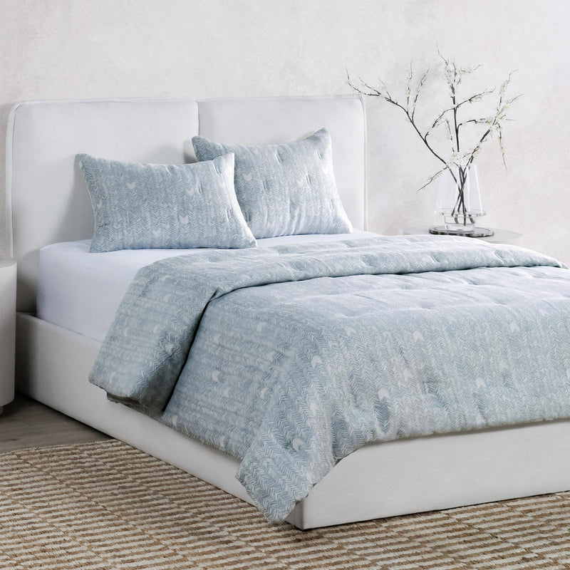 French Herringbone - 3 Piece Comforter Set - JaxCo Furniture