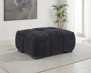 Octavia - Fabric Rectangular Upholstered Ottoman - JaxCo Furniture