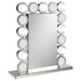 Aghes - Vanity Mirror With Lighting - Silver - JaxCo Furniture