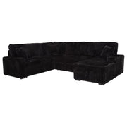 Devonshire - Sleeper Sectional Sofa Storage Chaise - JaxCo Furniture