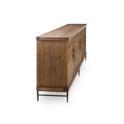 Willmark - 6 Door Iron Leg Sideboard - JaxCo Furniture