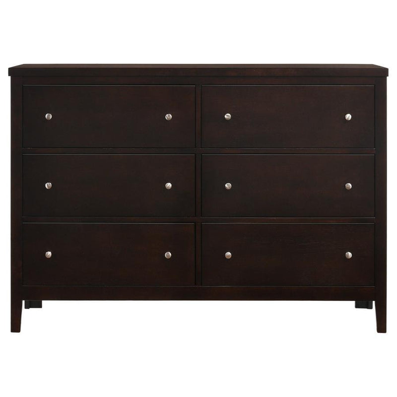 Carlton - 6-Drawer Dresser - JaxCo Furniture