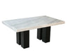 Camila - Rectangular Dining Set - White Top - JaxCo Furniture