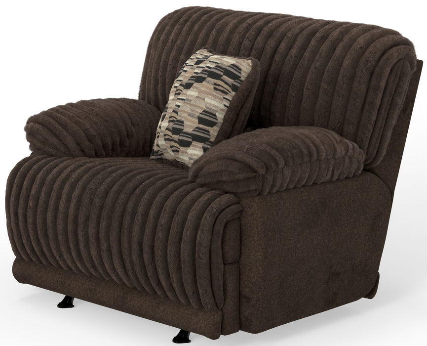 Hollifield - Rocker Recliner - Chocolate - JaxCo Furniture