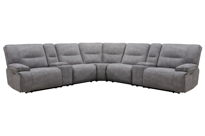 Gladiator - 6 Piece Modular Power Reclining Sectional - JaxCo Furniture