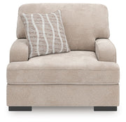 High Profile - Chair and a Half - Taupe - JaxCo Furniture