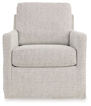 Nenana Next-gen Nuvella - Swivel Glider Accent Chair - JaxCo Furniture