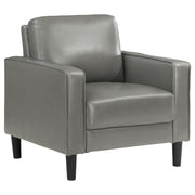 Ruth - Upholstered Track Arm Accent Chair - JaxCo Furniture