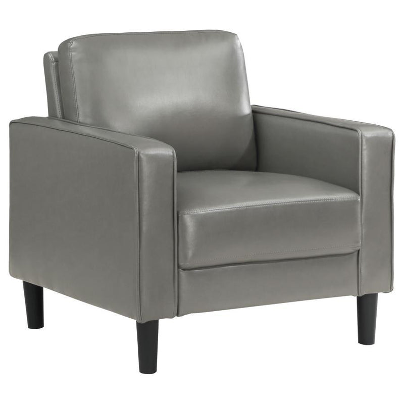 Ruth - Upholstered Track Arm Accent Chair - JaxCo Furniture