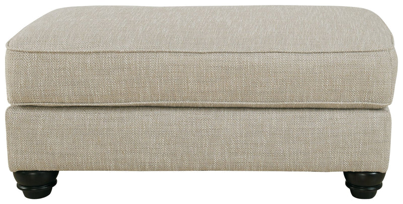 Asanti - Fog - Ottoman - JaxCo Furniture