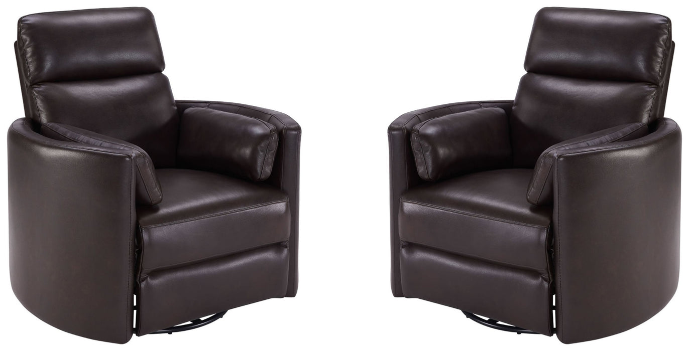 Radius - Cordless Power Swivel Glider Recliner (Set of 2)