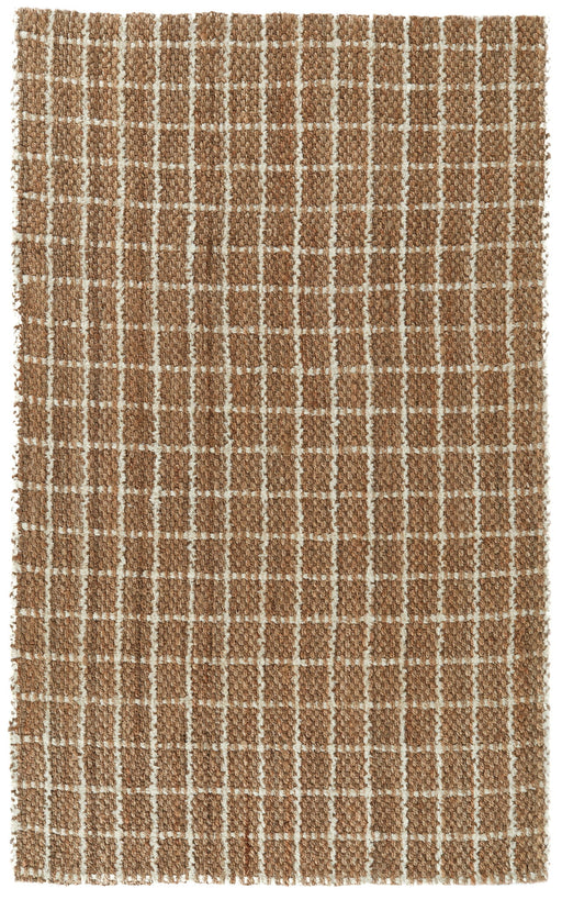 Serene - Windowpane Chenille Area Rug - JaxCo Furniture