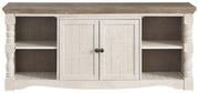 Havalance - Brown / Beige - Extra Large TV Stand - 2 Doors - JaxCo Furniture