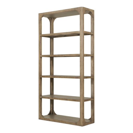 Abbott - Bookshelf - Brown - JaxCo Furniture