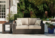 Coastline Bay - Brown - Loveseat W/Cushion - JaxCo Furniture