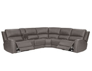 Belmont - Zero Gravity Power Reclining Sectional With Power Adjustable Headrests - JaxCo Furniture