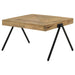 Avery - Rectangular Solid Mango Wood Coffee Table - Natural - JaxCo Furniture