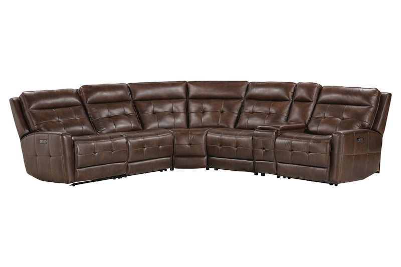 Canterbury - Zero Gravity Modular Power Reclining Sectional - JaxCo Furniture