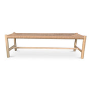 Hawthorn - Large Bench - Dark Brown - JaxCo Furniture