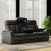 Royce - Power Drop Down Console Sofa - JaxCo Furniture