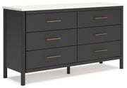 Cadmori - Six Drawer Dresser - JaxCo Furniture